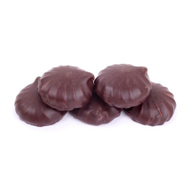 Marshmallow çikolata ile