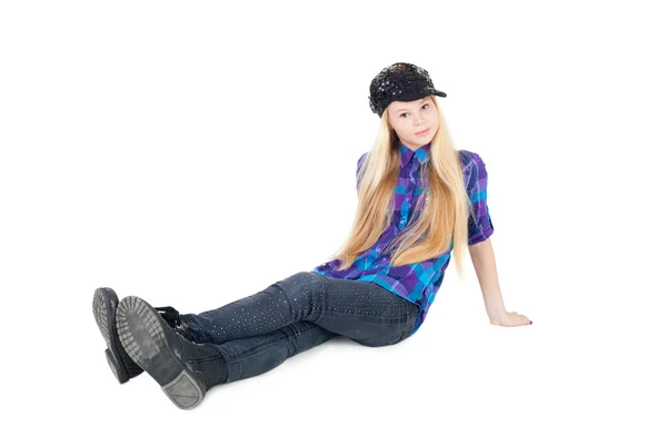 Teen ragazza moderna — Foto Stock