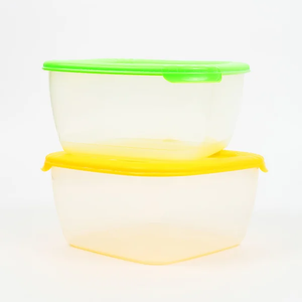 Contenitori alimentari in plastica — Foto Stock