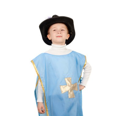 Küçük noy silahşör kostüm