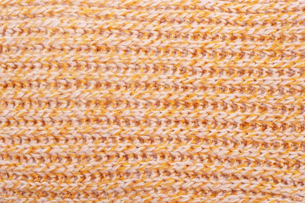 Beige color knitted background — Stock Photo, Image