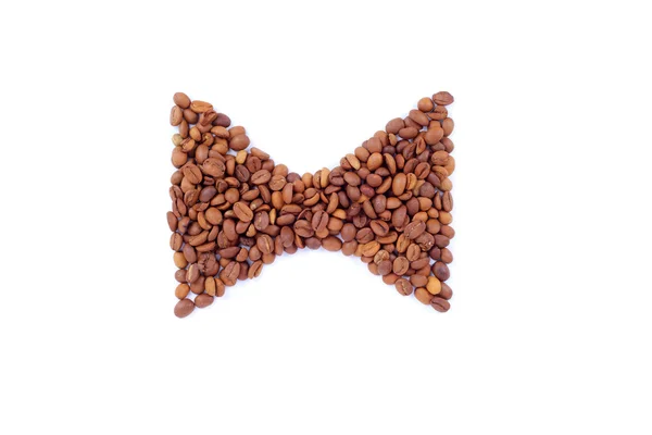 Coffee bow on white — Stock Photo, Image