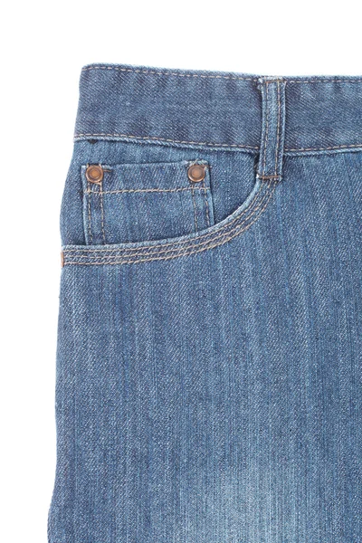 Blue denim jeans — Stock Photo, Image