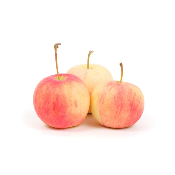Manzanas sobre fondo blanco — Foto de Stock
