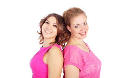 İki genç güzel arkadaşlar