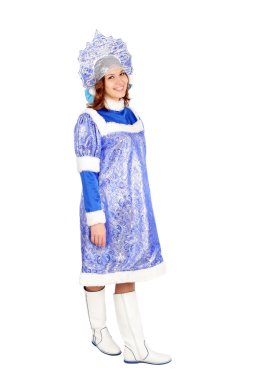 Genç ve güzel kar kızlık