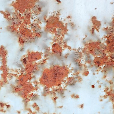 pas metal bir yüzeye