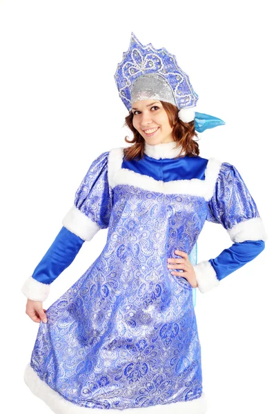 Genç ve güzel kar kızlık