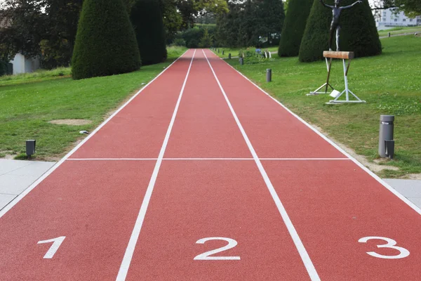 Atletismo pistas de corrida — Fotografia de Stock