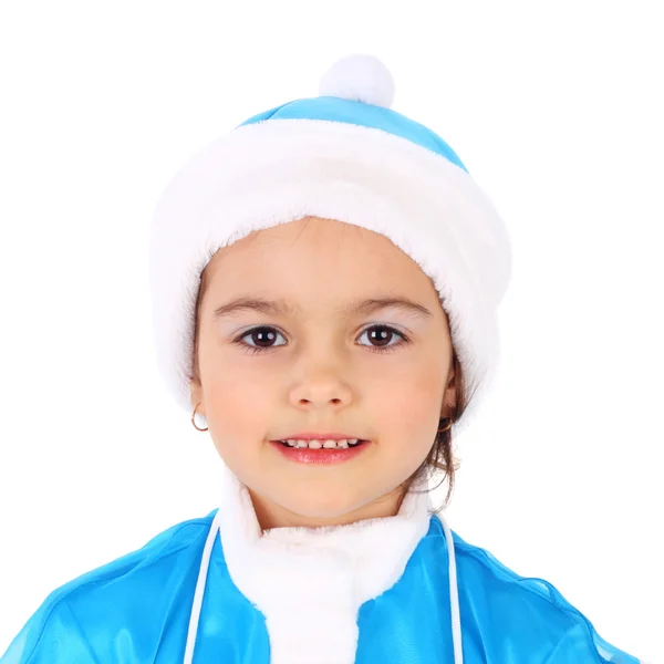 Girl in the costume of the Snow Maiden — Stock Photo, Image