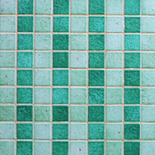 Fond à carreaux vert — Photo