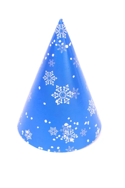 Gorra azul decorada — Foto de Stock