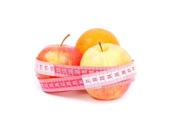 Elma ve portakal portre