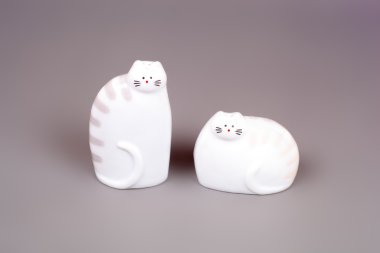 tuz ve biber kediler