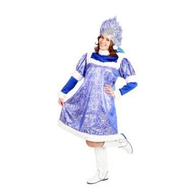 Genç ve güzel kar kızlık