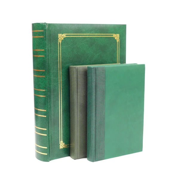 Libri verdi foliant — Foto Stock