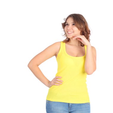 genç ve güzel kız