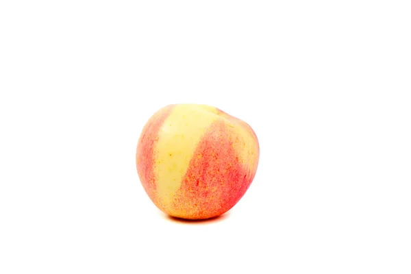 Žluté a červené jablko — Stock fotografie
