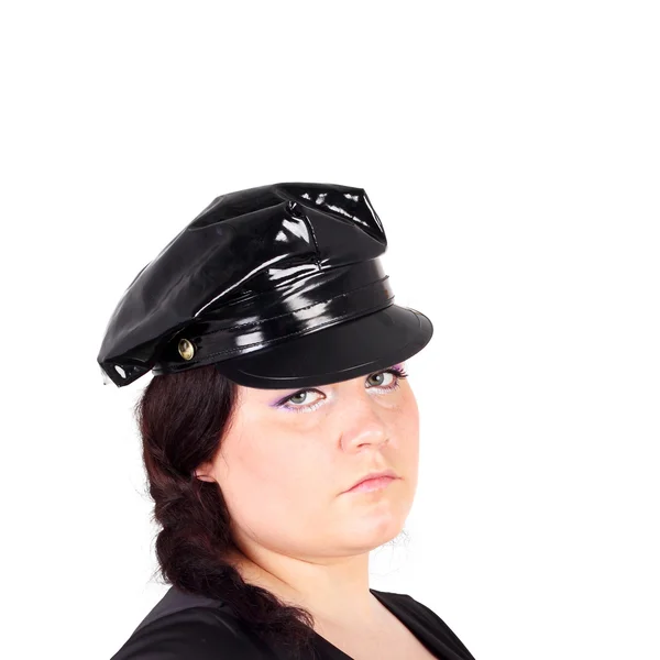 Young beautiful police woman — Stock Photo, Image