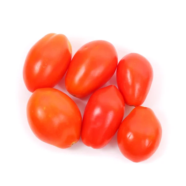 Leuchtend rote frische Tomaten — Stockfoto