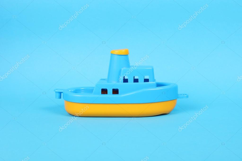 plastic toy ship