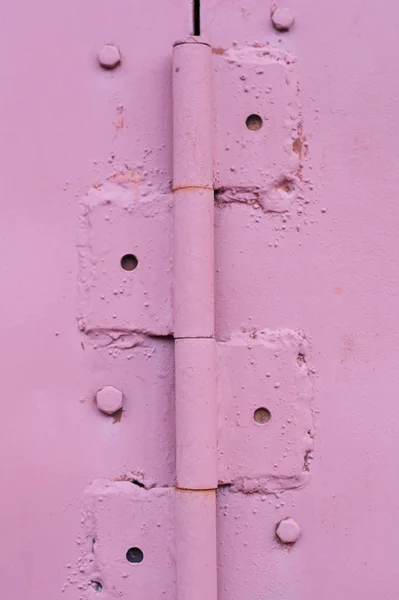金属製のドアのヒンジ — ストック写真