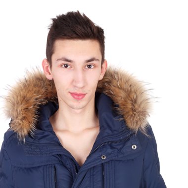 Genç yakışıklı moda adam