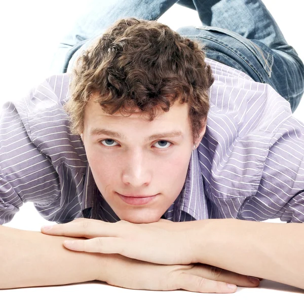 Young handsome man relaxing — Stock Photo, Image