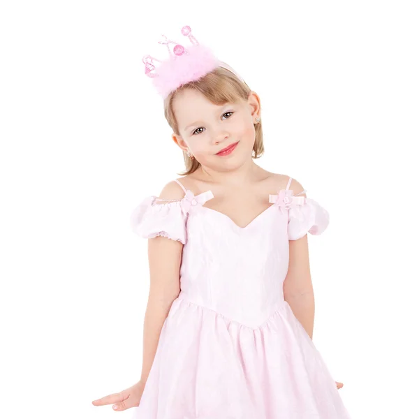 Smiling little princess — Stock Photo, Image