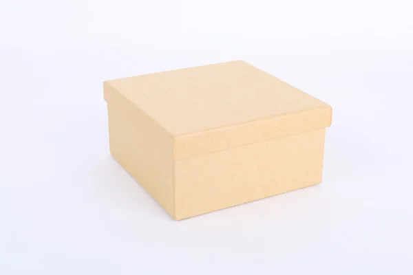 Barna papír doboz — Stock Fotó