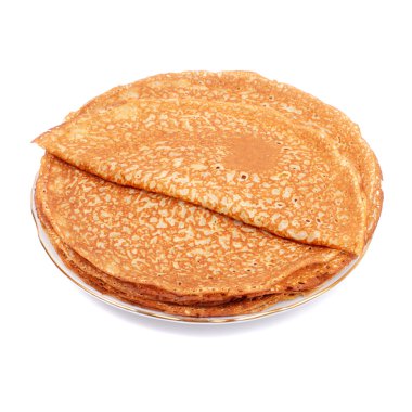 Mardi gras için krep yığını