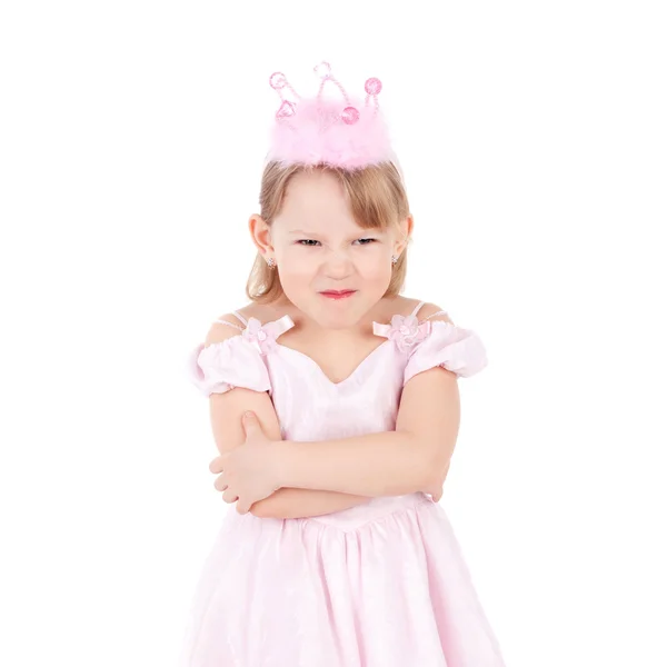 Cute sweet emotionele kleine kind — Stockfoto