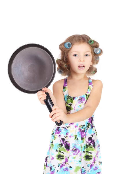Pan'ın küçük kızla — Stok fotoğraf
