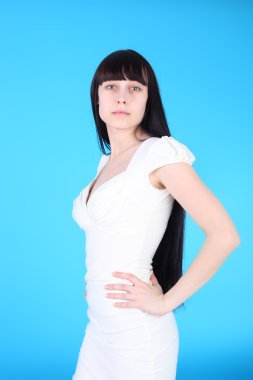 Oldukça sevimli genç kız