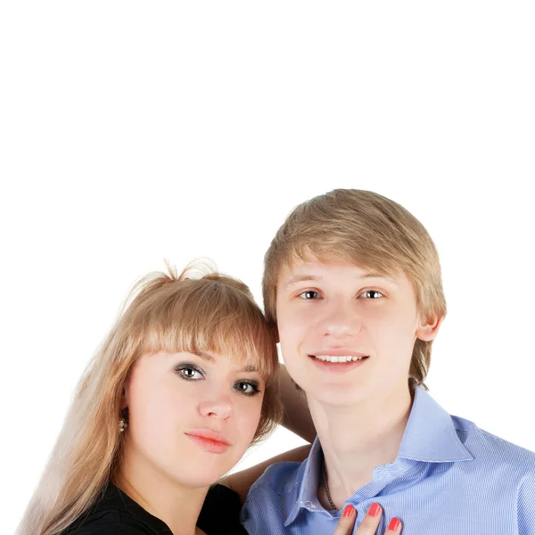 Bonito casal jovem — Fotografia de Stock