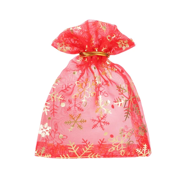 Red gift bag — Stock Photo, Image