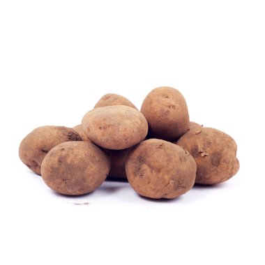 Patates yumrular beyaz