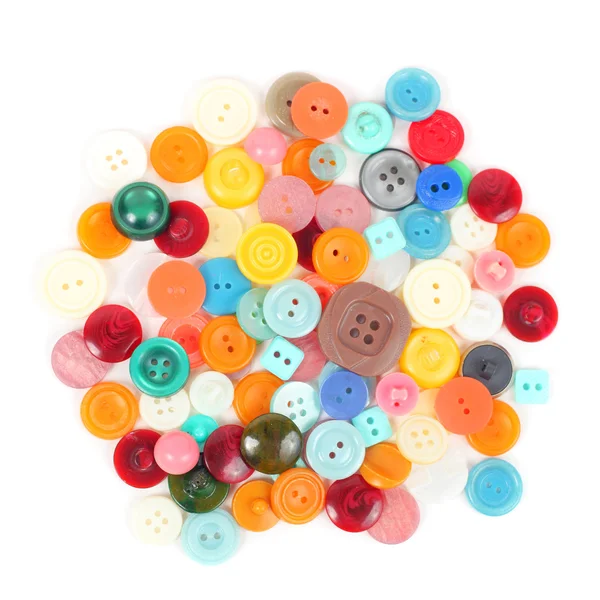 Różnych kolorowych przycisków — Zdjęcie stockowe