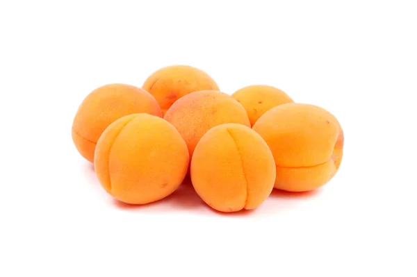 Several bright apricots — Stock Photo, Image