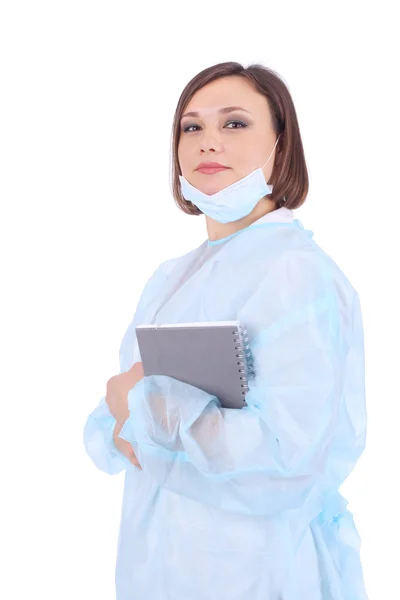 Pretty young female doctor — Stock Photo, Image