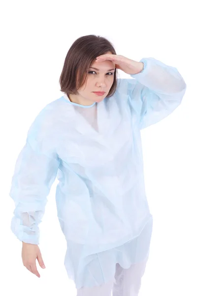 Pretty young female doctor — Stock Photo, Image