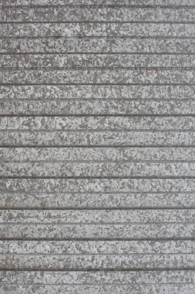 Grey riffled metal background — Stock Photo, Image