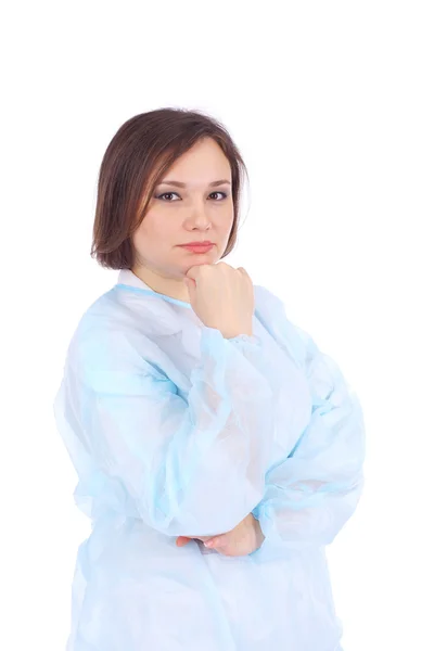 Jeune femme en uniforme médical — Photo