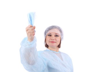 genç ve güzel doktor