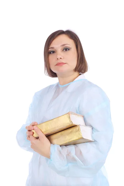 Pretty young female doctor — Stock Photo, Image