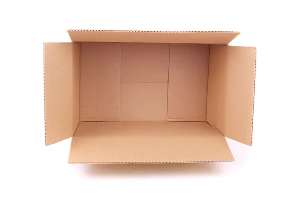 Open packing box — Stock Photo, Image
