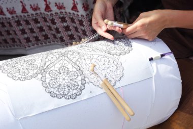 bobin dantel yapımı