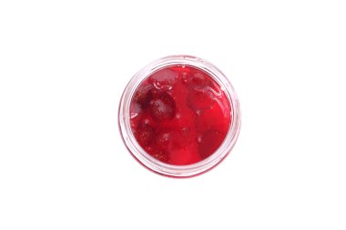 Kavanozda çilek reçeli