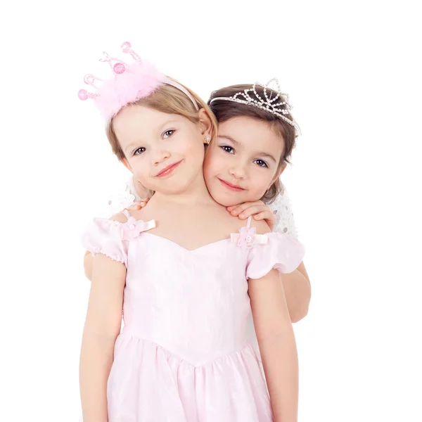 Little children dressed as a princess — Stock Photo, Image