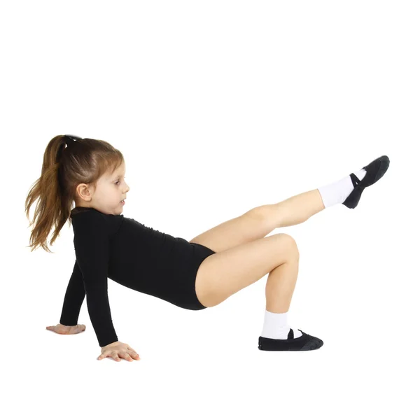 Pequeño primer plano de gimnasta — Foto de Stock